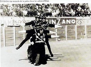 1492- Oran - Les Arenes - Exhibition des Motards de la Police